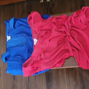 Set of 2 Motherhood Maternity Blouses